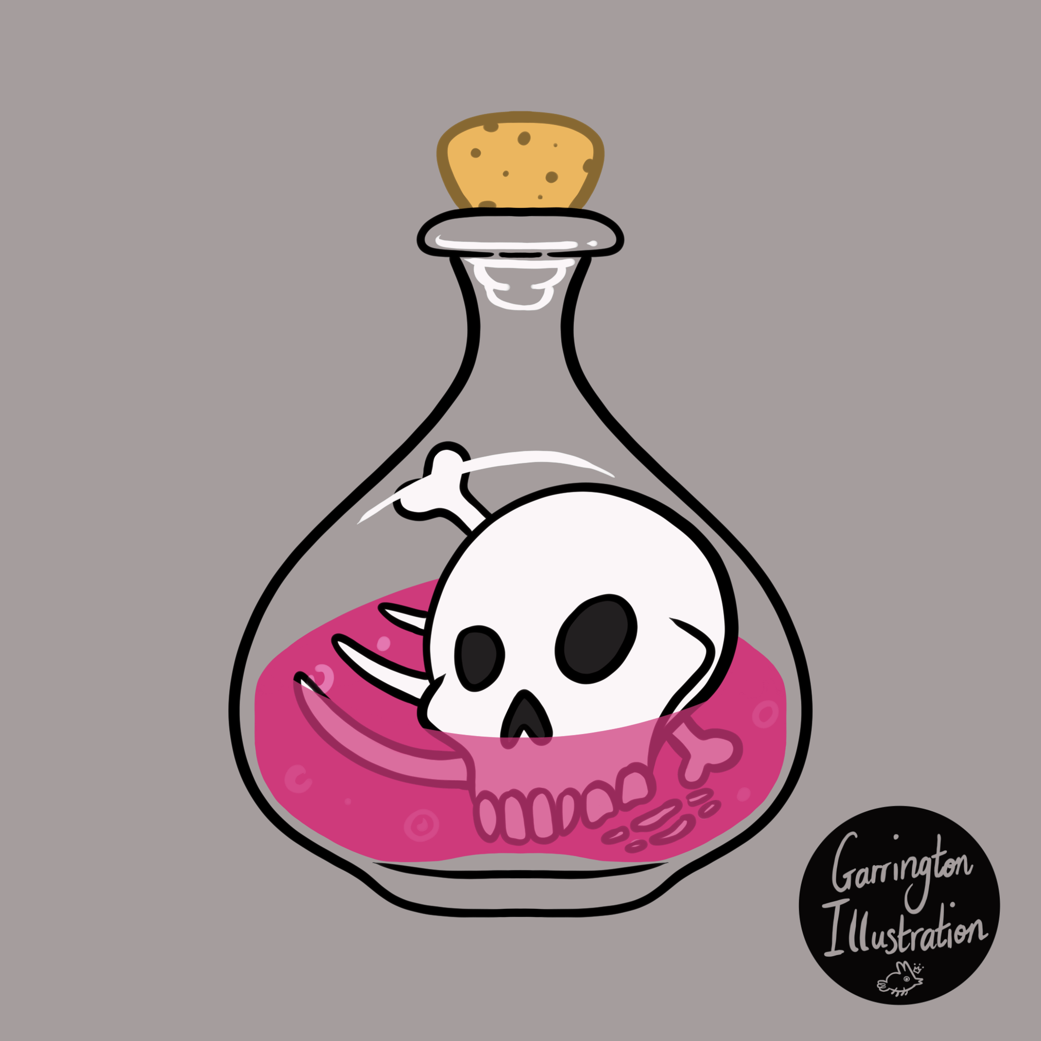 Animated Potion Bottle